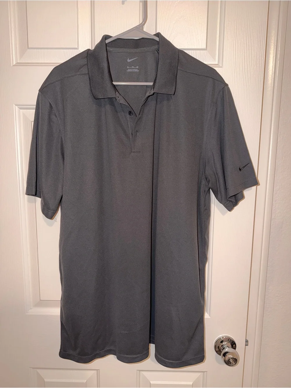 Nike Men’s Dark Gray Performance Polo